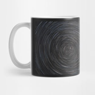 Movement of stars around pole star on north hemisphere Mug